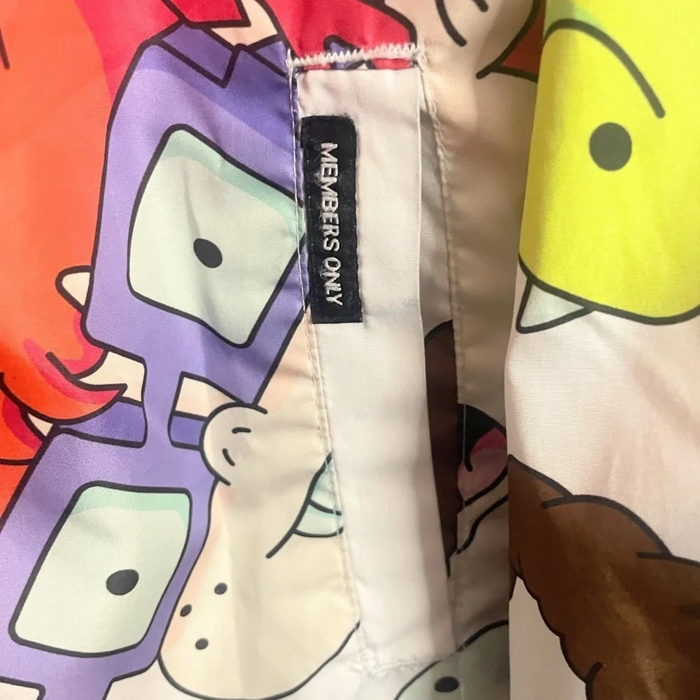 Members Only x Nickelodeon Rugrats Jacket Y2K Cartooncore Nostalgia Unisex